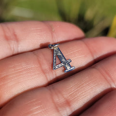 14K or 18K Gold Number Four, #4 Pendant