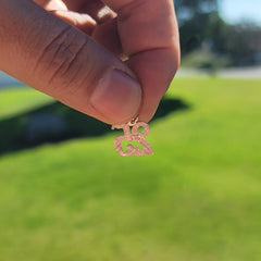 14K oder 18K Gold Nummer Fünfundzwanzig, #25 Anhänger