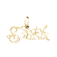 14K or 18K Gold Special Mother Pendant