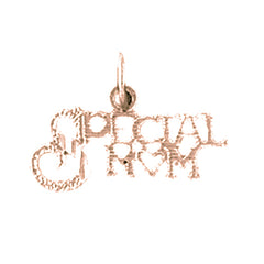 14K or 18K Gold Special Mom Pendant