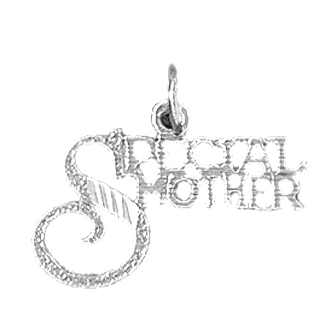 14K or 18K Gold Special Mother Pendant