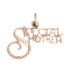 14K or 18K Gold Special Mother Pendant