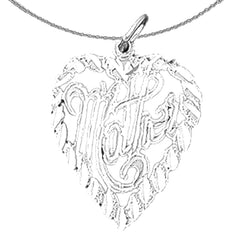 14K or 18K Gold Mother Pendant