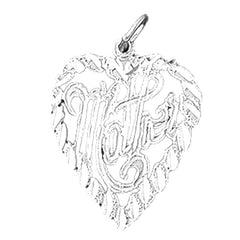 14K or 18K Gold Mother Pendant