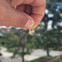 14K or 18K Gold Twins Pendant