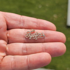 14K or 18K Gold Twins Pendant
