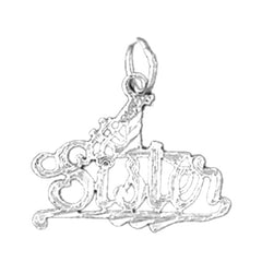 14K or 18K Gold #1 Sister Pendant