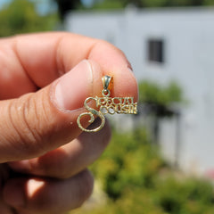 14K or 18K Gold Special Cousin Pendant