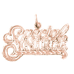 14K or 18K Gold Special Niece Pendant