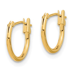 14K Yellow Gold Madi K Hoop Earrings