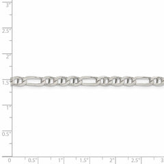 Sterling Silver 4.5mm Figaro Anchor Chain