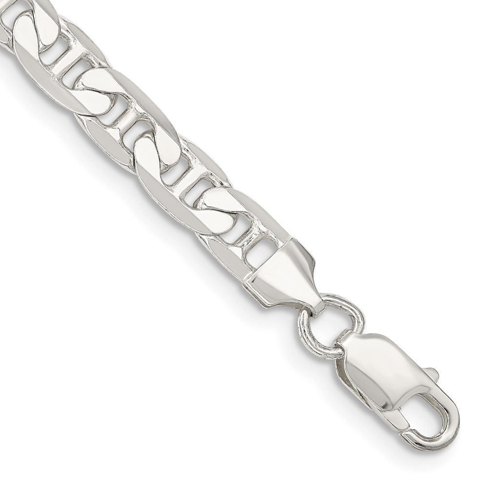 Sterling Silver 7mm Anchor Chain