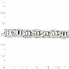 Sterling Silver 9.5mm Anchor Chain