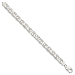 Sterling Silver 9.5mm Anchor Chain