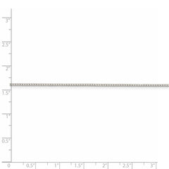 Cadena tipo caja con corte de diamante y 8 lados de plata de ley, 1,15 mm