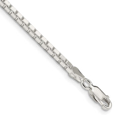 Sterling Silver 2.5mm Box Chain