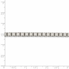 Panzerkette aus Sterlingsilber, 4,5 mm