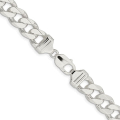 Sterling Silver 13mm Curb Chain