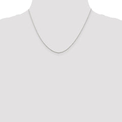Sterling Silver 1mm Cable Chain