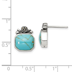 Sterling Silver Turquoise Earrings