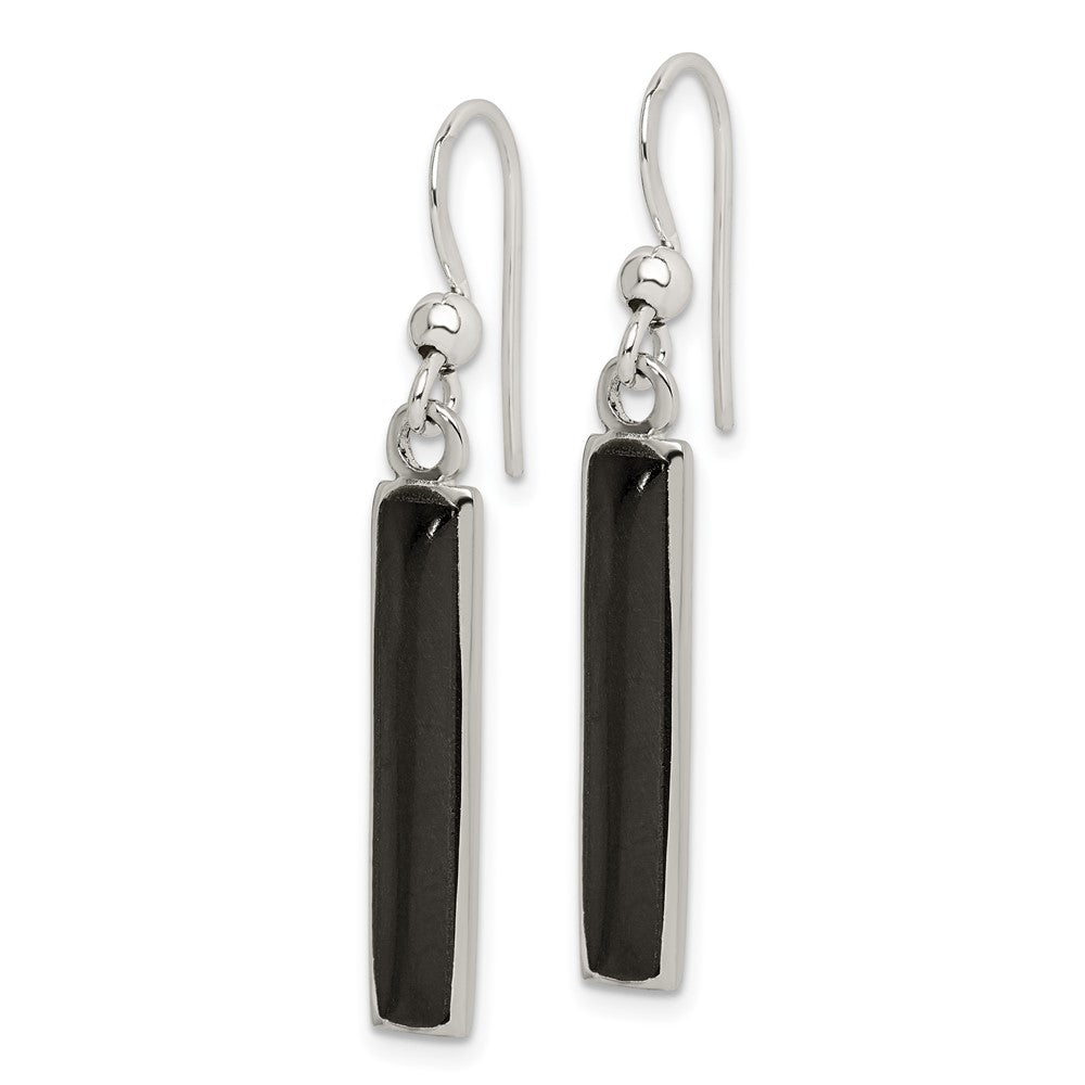 Sterling Silver Onyx Earrings