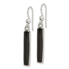 Sterling Silver Onyx Earrings