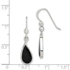Sterling Silver Onyx Earrings