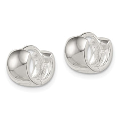 Sterling Silver Hinged Hoop Earrings