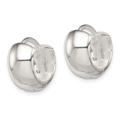 Sterling Silver Hinged Hoop Earrings