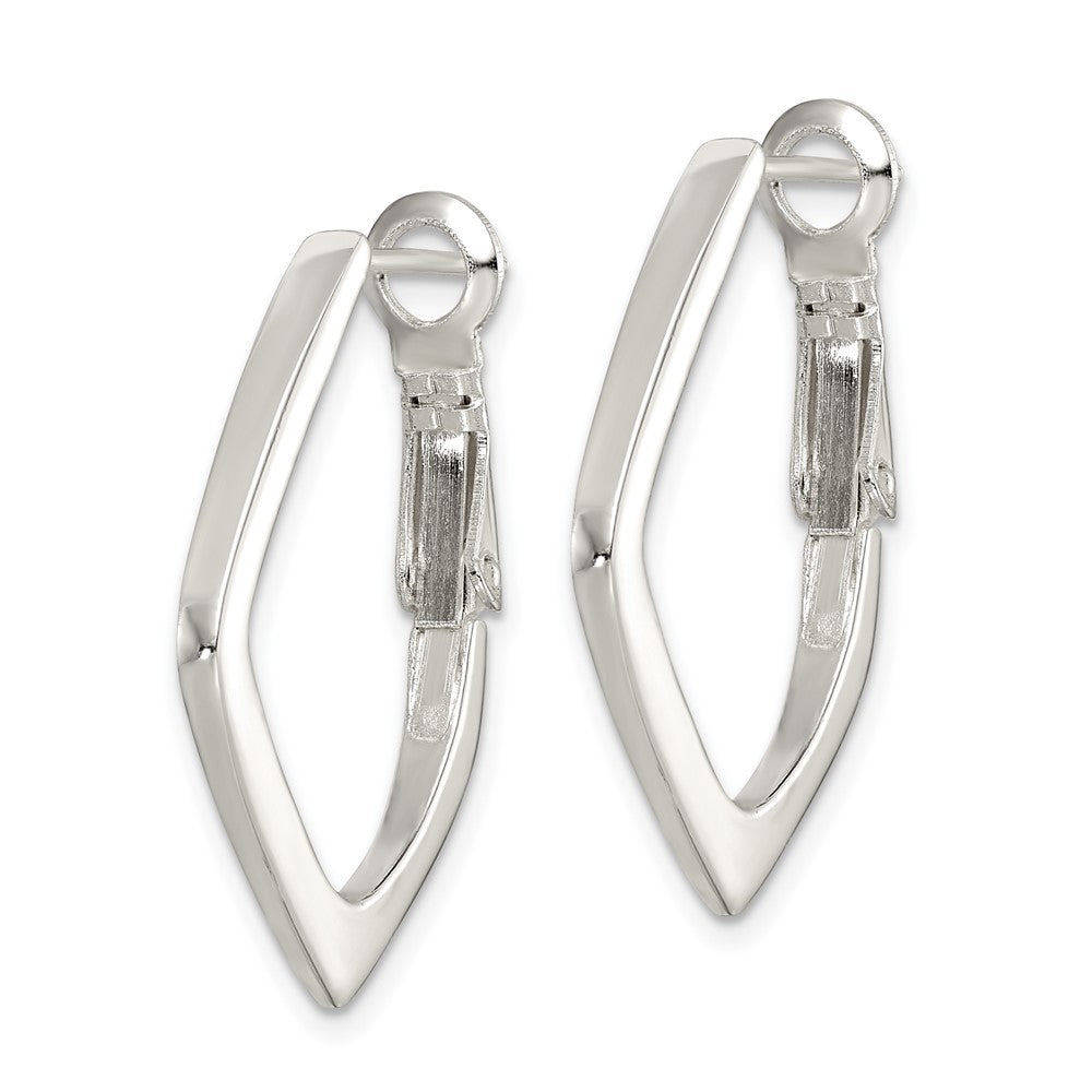 Sterling Silver Omega Back Earrings