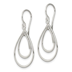 Sterling Silver Teardrop Dangle Earrings
