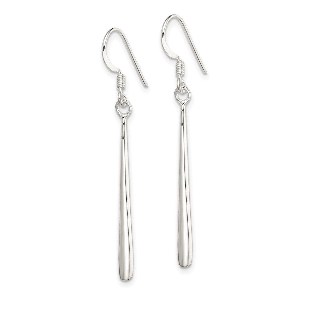 Sterling Silver Tear Drop Bar Earrings