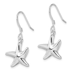 Sterling Silver Starfish Earrings