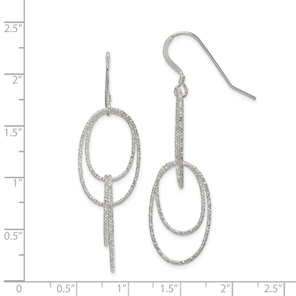 Sterling Silver Shepherd Hook Earrings