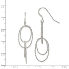 Sterling Silver Shepherd Hook Earrings