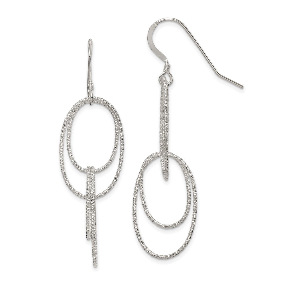 Sterling Silver Shepherd Hook Earrings