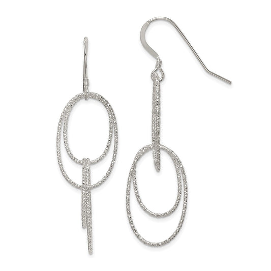 Sterling Silver Shepherd Hook Earrings