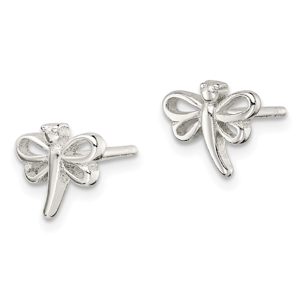 Sterling Silver Dragonfly Post Earrings