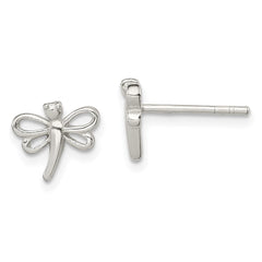 Sterling Silver Dragonfly Post Earrings