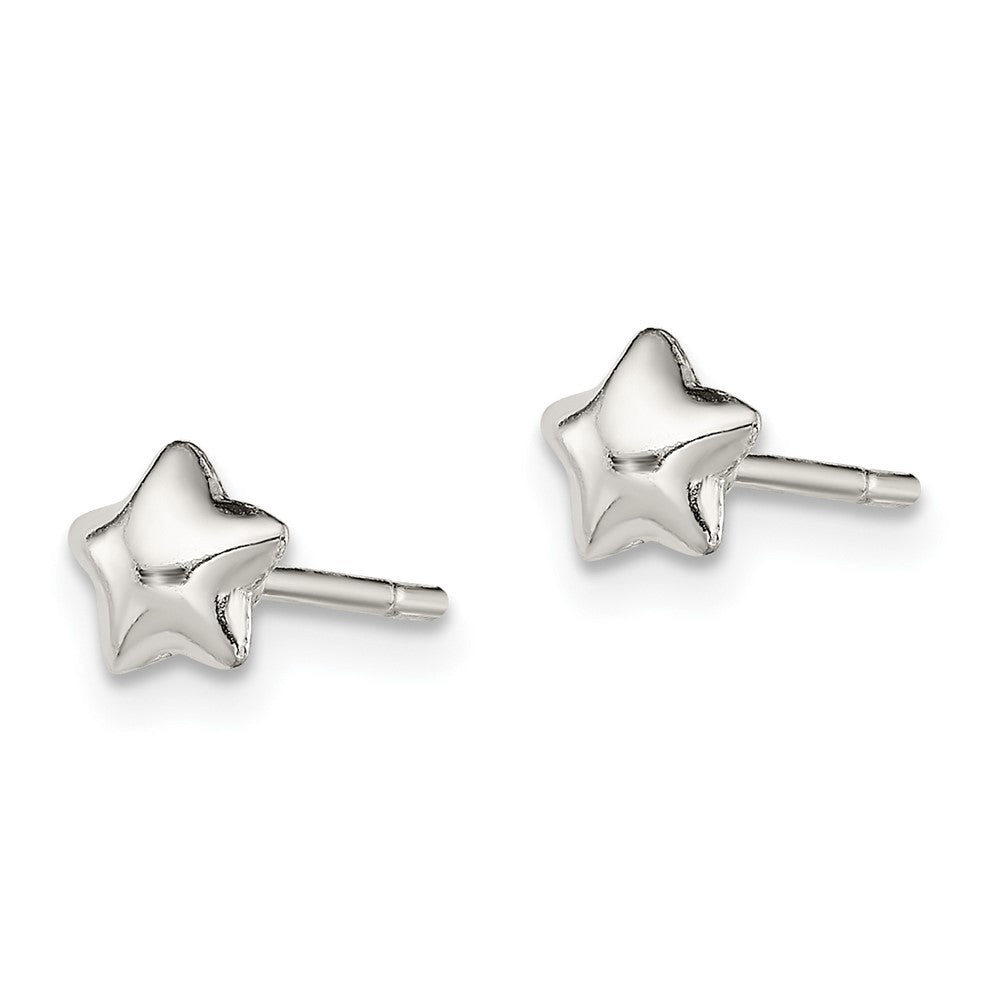 Sterling Silver Star Post Earrings
