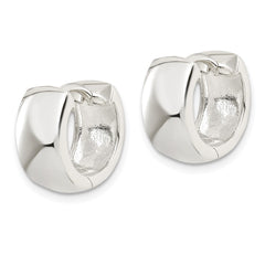 Sterling Silver Hinged Hoop Earrings