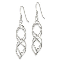 Sterling Silver Shepherd Hook Earrings