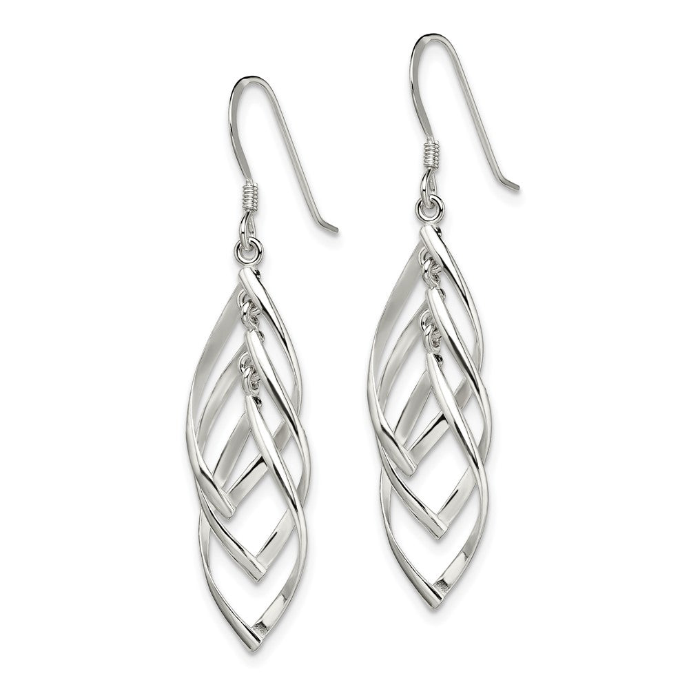 Sterling Silver Shepherd Hook Earrings