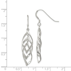 Sterling Silver Shepherd Hook Earrings