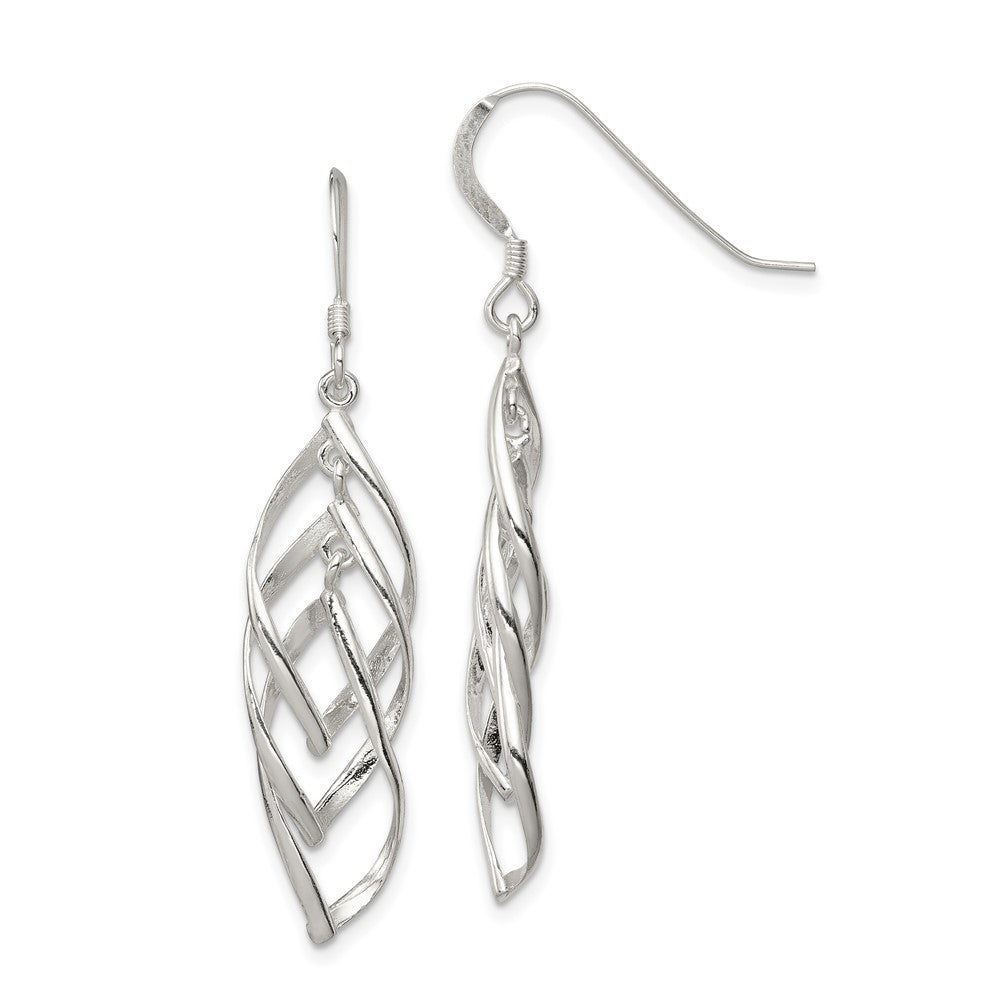 Sterling Silver Shepherd Hook Earrings