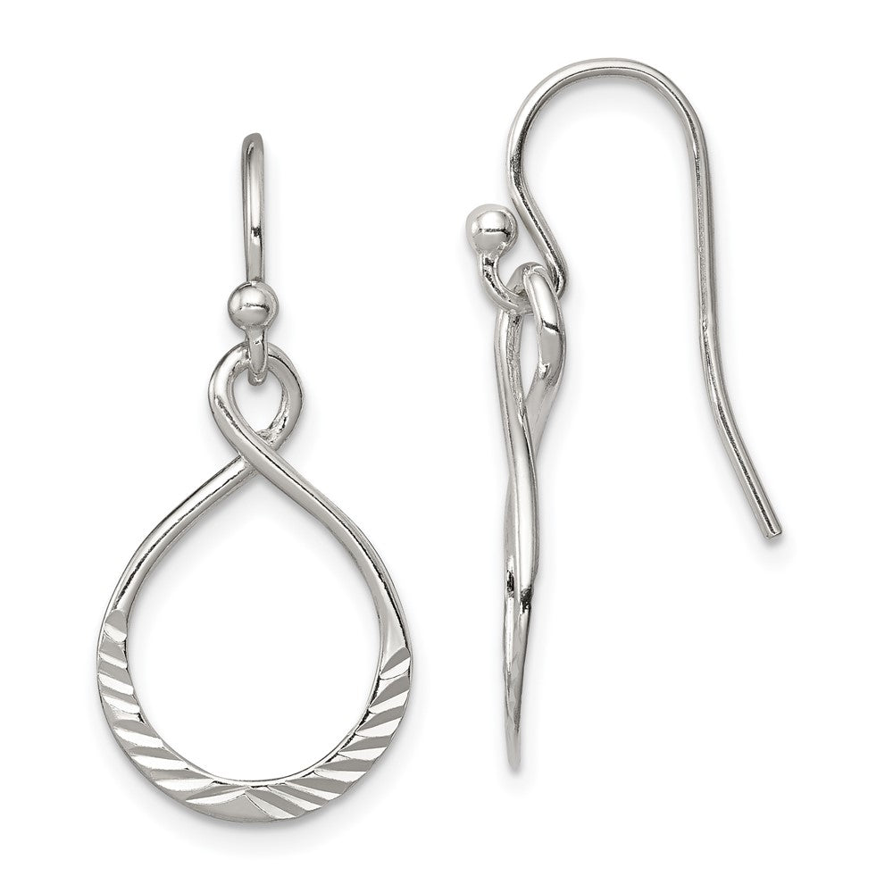 Sterling Silver Shepherd Hook Earrings