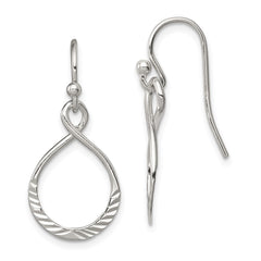 Sterling Silver Shepherd Hook Earrings
