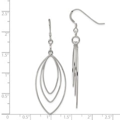 Sterling Silver Shepherd Hook Earrings