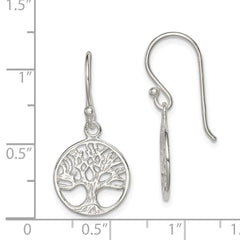 Sterling Silver Shepherd Hook Earrings