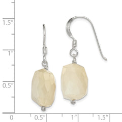 Sterling Silver Moonstone Earrings